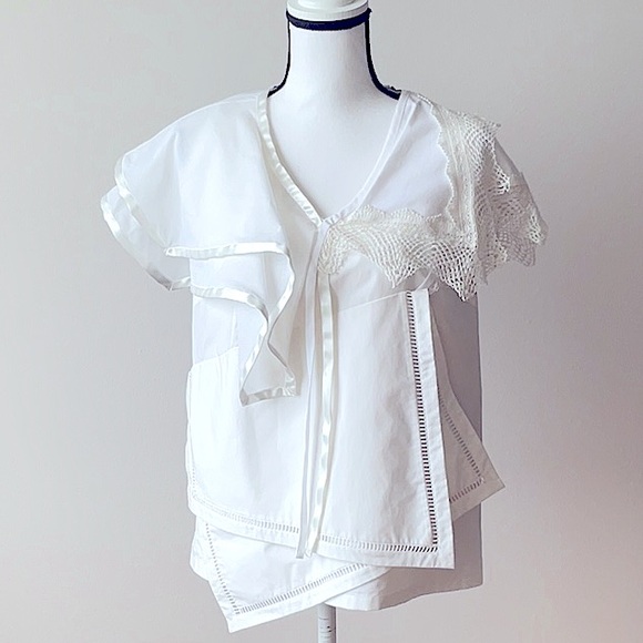 Loewe blouse with lace - Picture 1 of 4